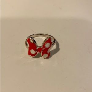 Minnie Mouse bow ring